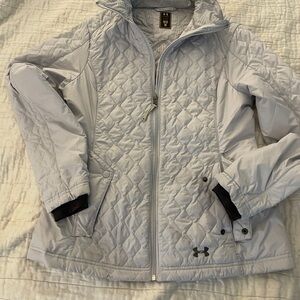 Under Armour Silver Ski Jacket Insulated Full-Zip